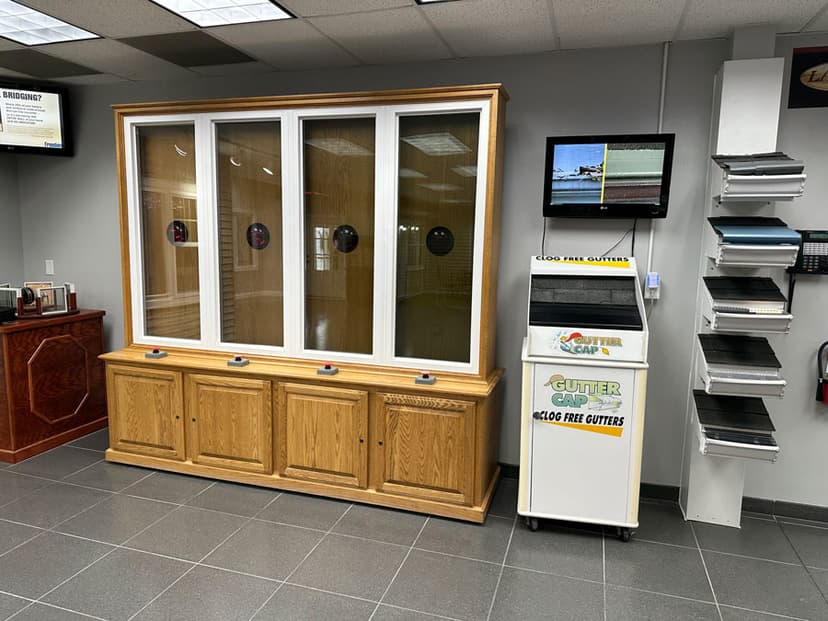 Suburban Construction showroom interior