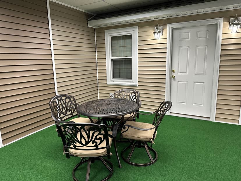 Suburban Construction showroom door and siding displays