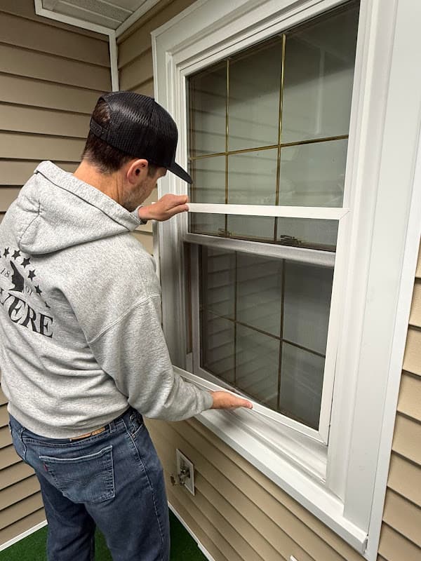 Replacement window installation step one