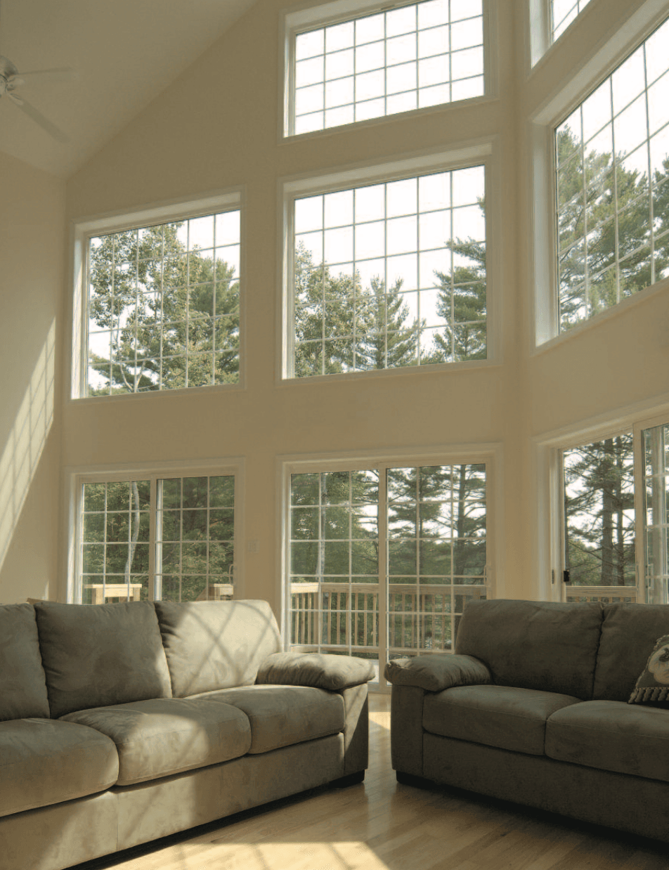 Freedom sliding patio door extending living space