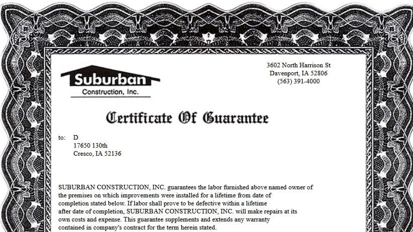 What Warranty Should a Good Siding Contractor Offer?