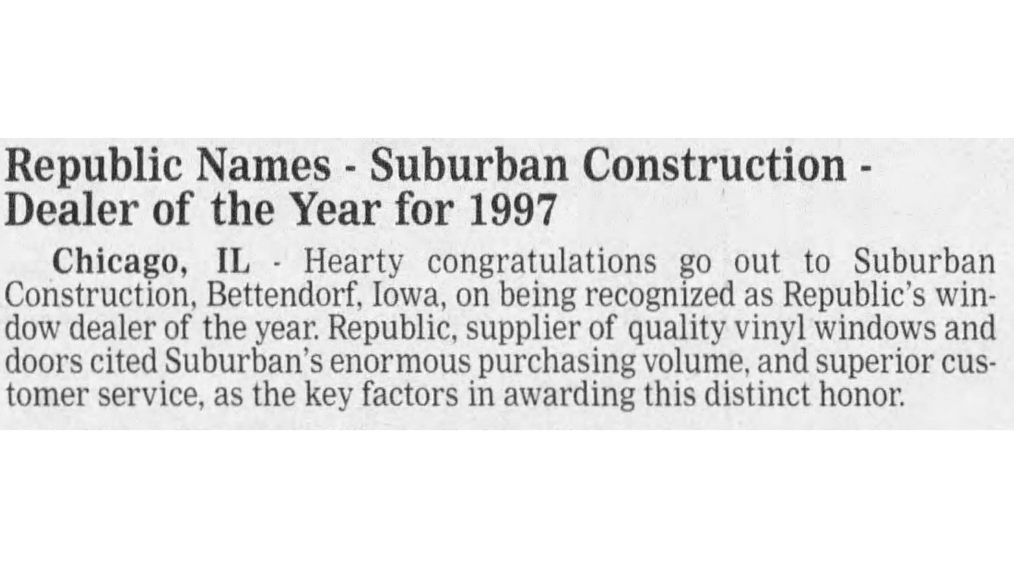 Bettendorf to Davenport: Suburban Construction Since 1985