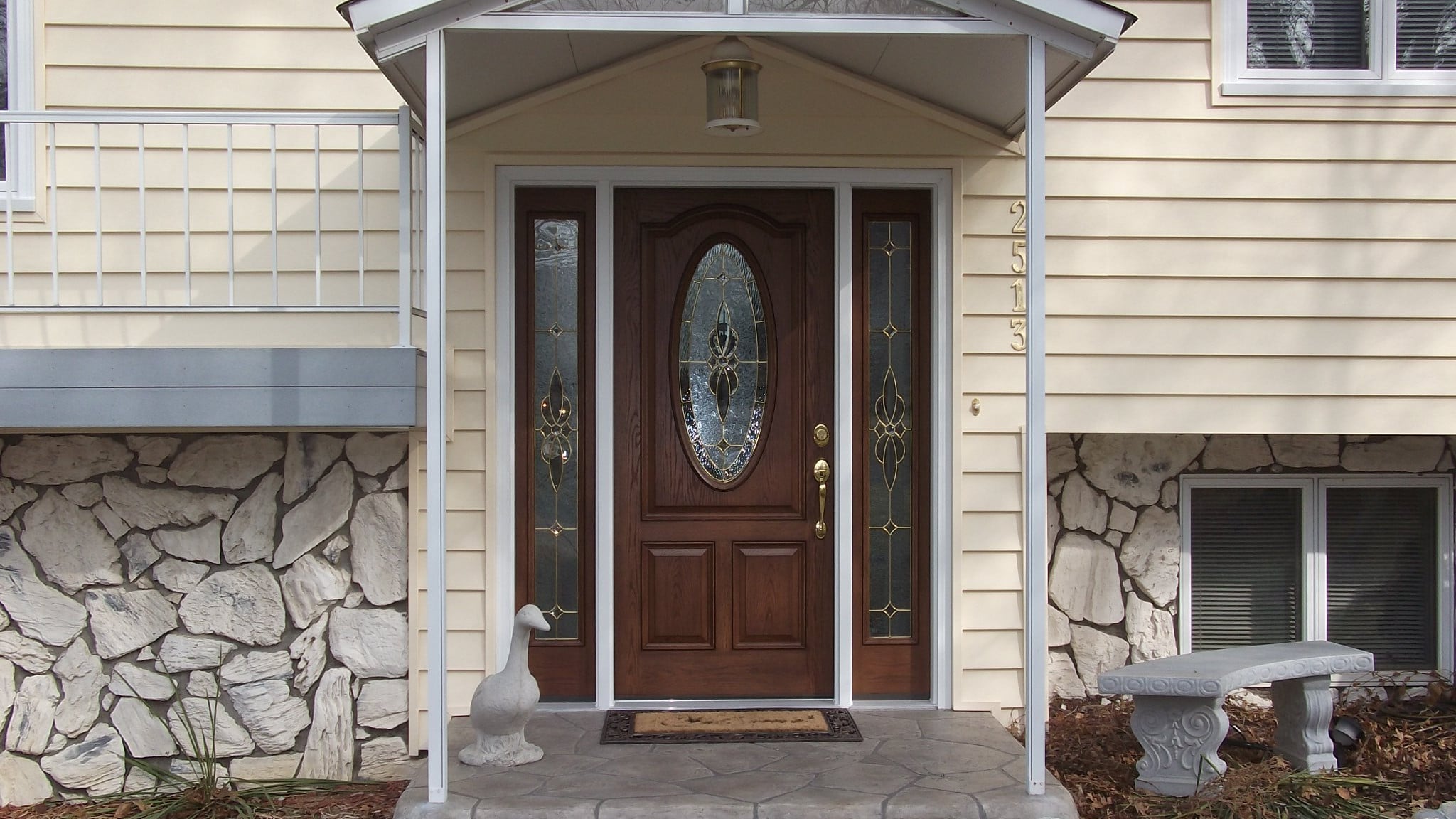 What is included in an entry door system quote?