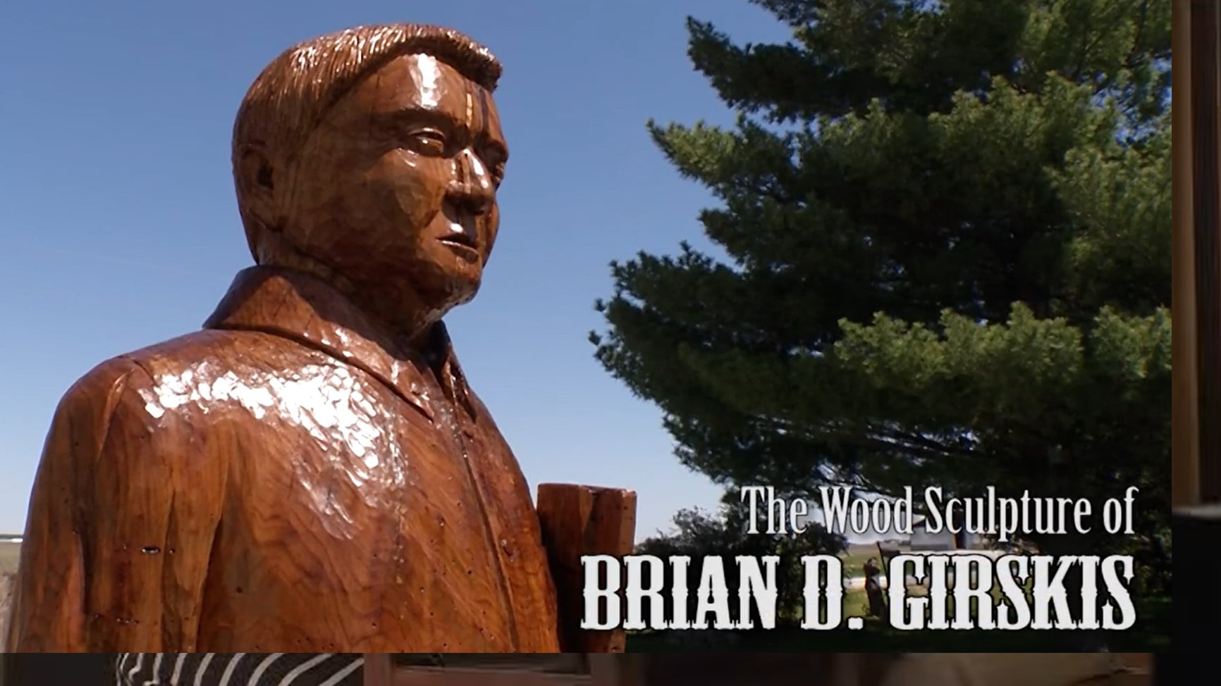 Wood Carving Tribute to Brian D. Girskis