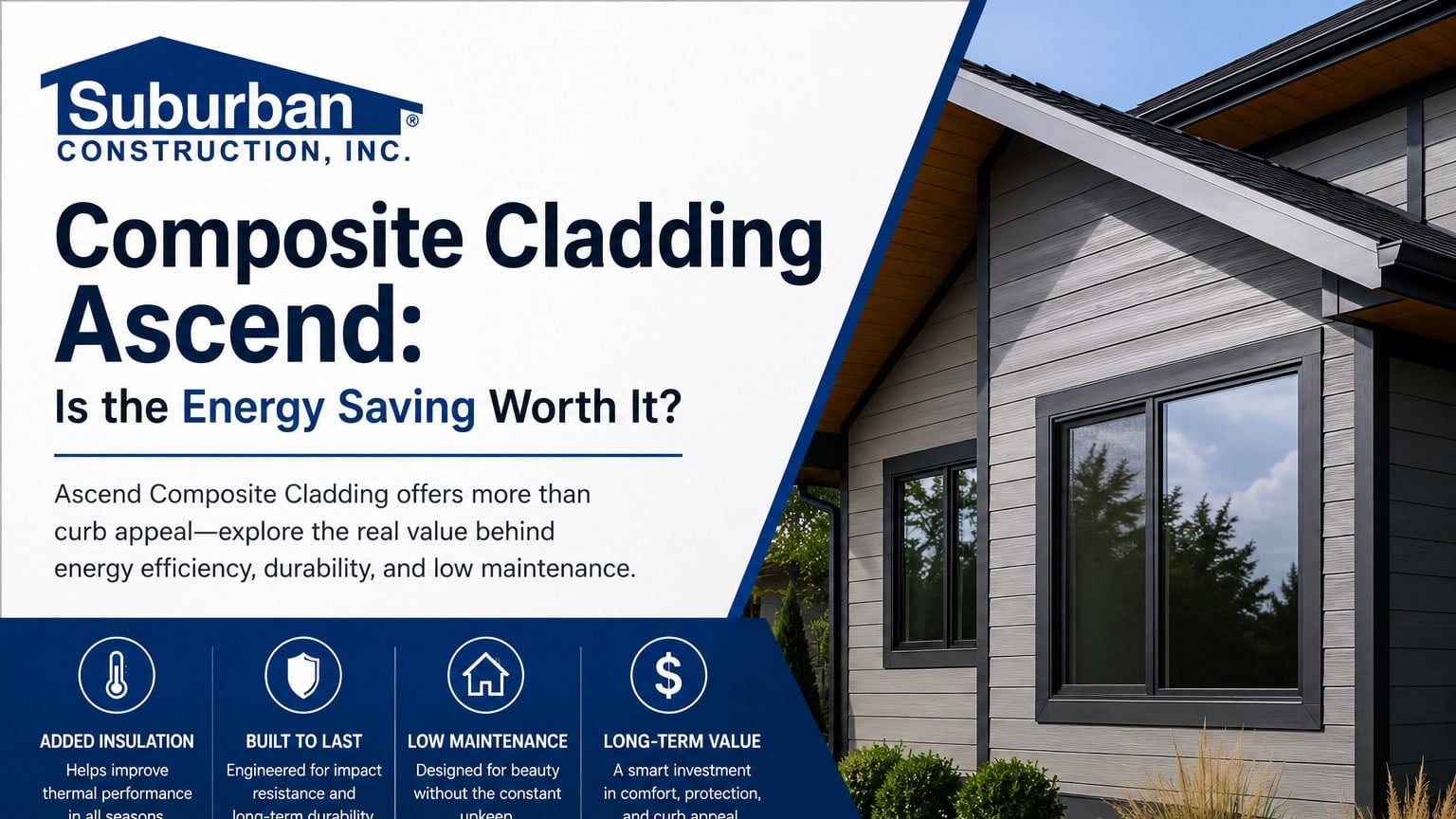 Ascend Composite Cladding: Is the Energy Saving Worth It?