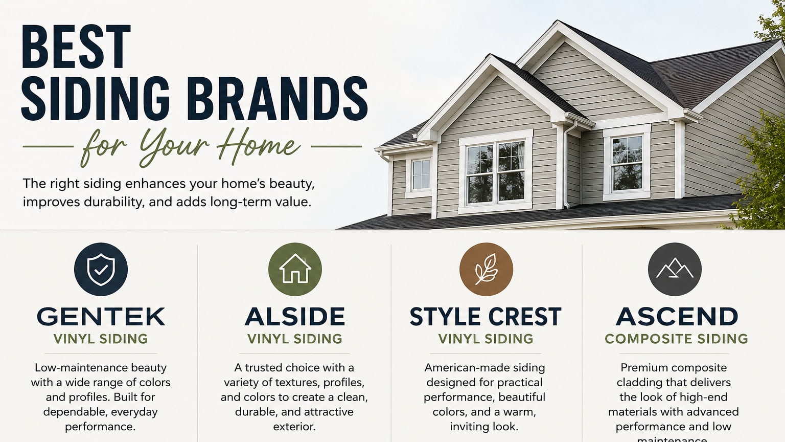 Best Siding Brands for Your Home | Quad Cities Guide