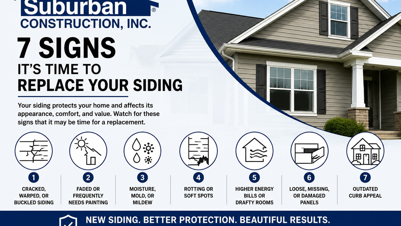 7 Signs It’s Time to Replace Your Siding - Moline IL