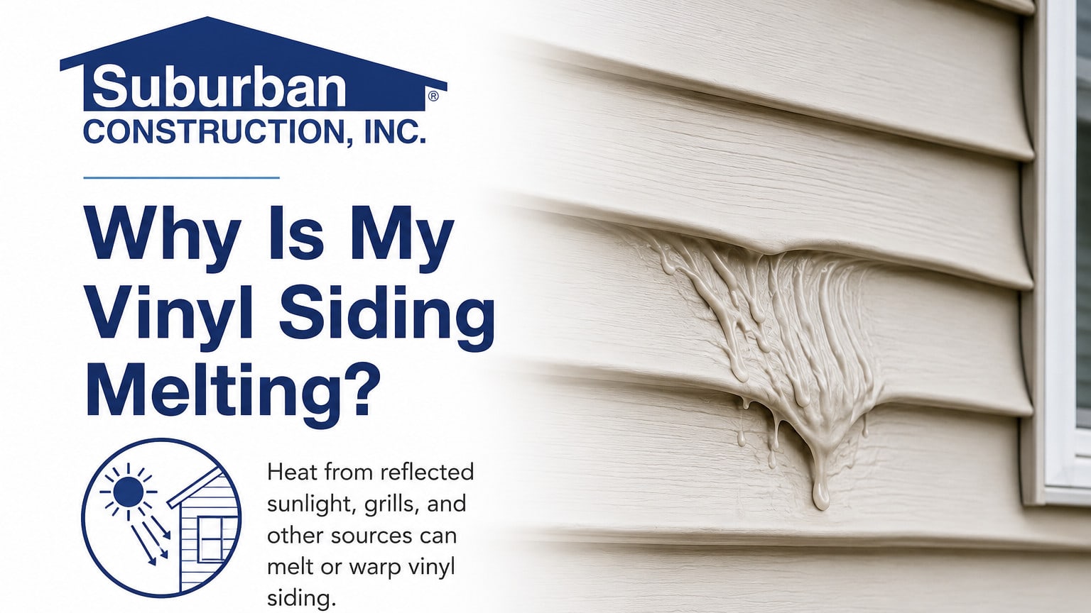 Why Is My Vinyl Siding Melting? Causes & Prevention