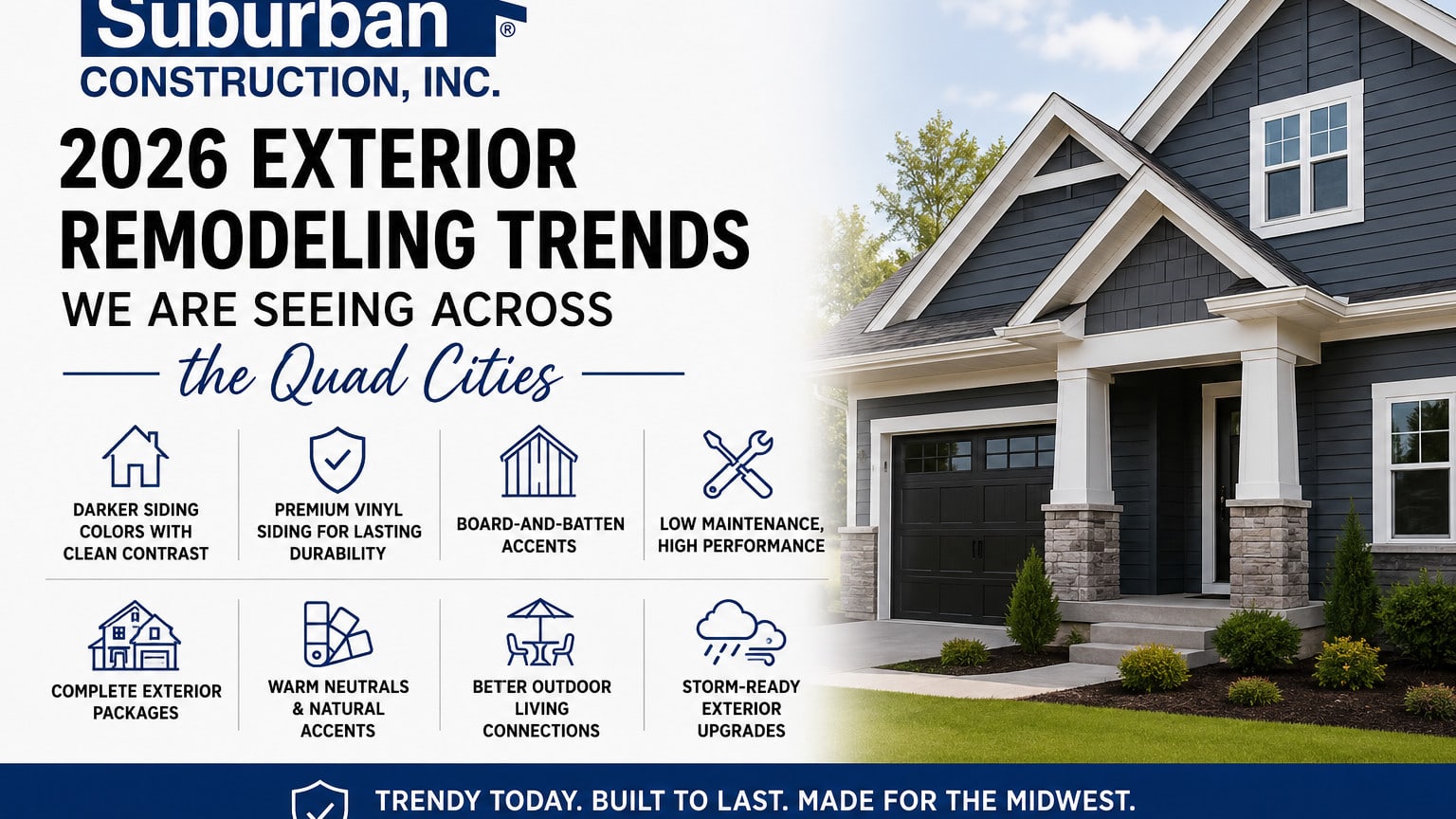 2026 Exterior Remodeling Trends in the Quad Cities