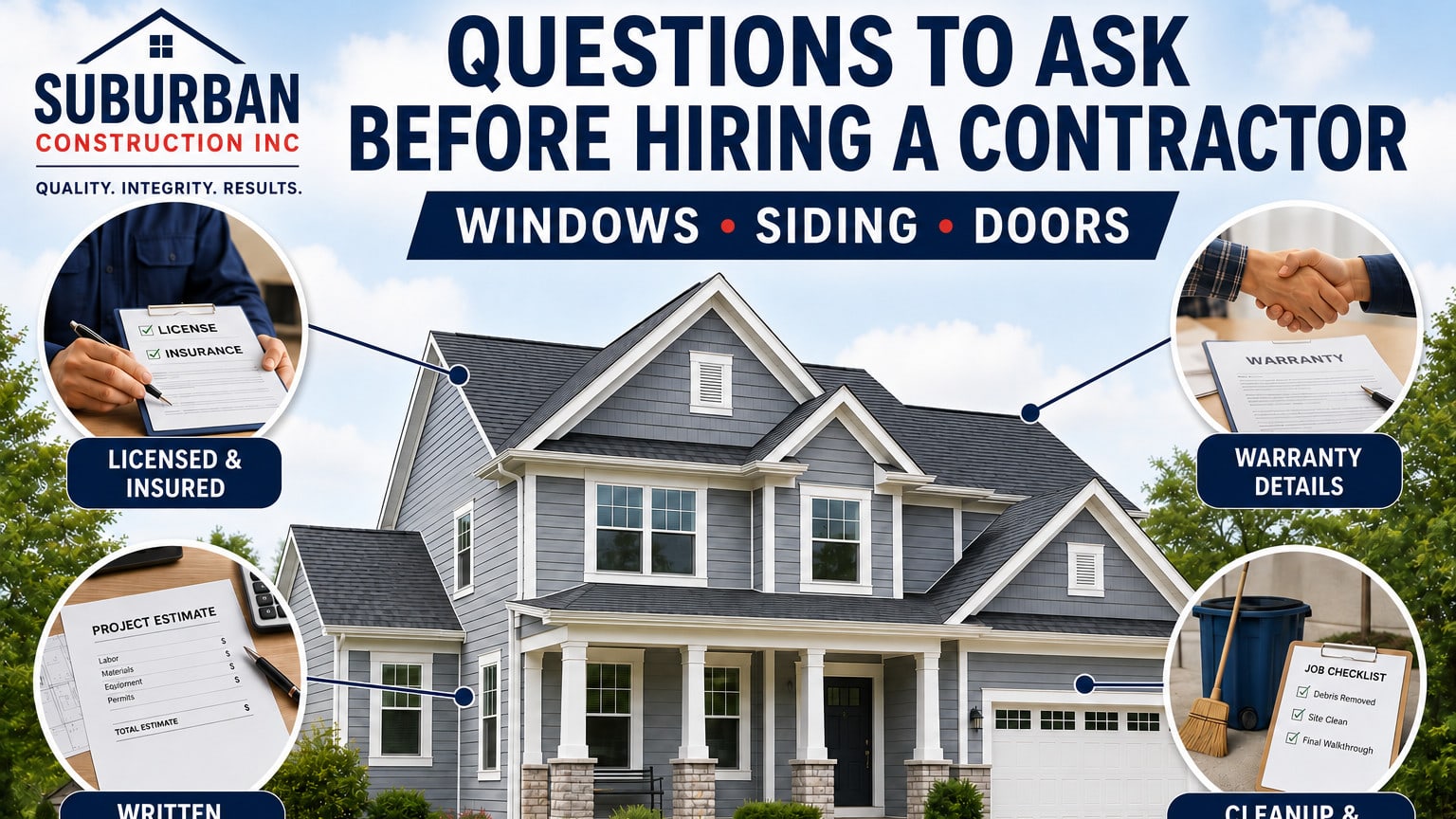 15 Questions to Ask Before Signing a Siding Contract
